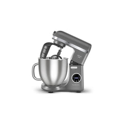 Karaca Mastermaid Chef Ultra D2000W Küchenmaschine mit Digitaldisplay, 7 Liter, Galaxy Grey