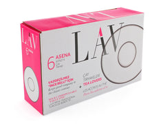 LAV ASN274 Asena 6-teiliges Unterteller/Cay Tabagi/Tea Saucer