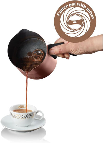 Arzum Okka - RICH SPIN M - Kupfer Türkische Kaffeemaschine OK0012-R
