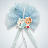 Magnetische Dekofigur „Erster Zahn“ – Blau