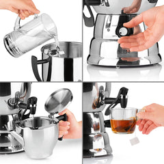 Beem Samowar TEA-PERFECT Edelstahl 3L