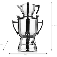 Beem Samowar TEA-PERFECT Edelstahl 3L