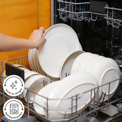 Karaca Forever Bone Allure 41-Teiliges 12-Personen Geschirrset