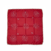 Gelin-Schleier Rot – ca. 80x90 cm traditioneller Brautschleier mit Pailletten für Henna-Abend oder Hochzeit