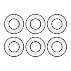 Pasabahce ELYSIA 54771 Glas Untersetzer 6er Set
