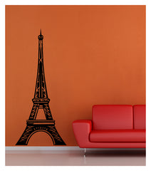 Sticker mural velours Tour Eiffel 170X74 cm