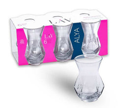 Ensemble de verres à thé turcs Lav ALYA 165ml 6 pièces
