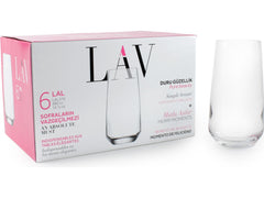 LAV LAL376A 3pcs verre à long drink 480cc