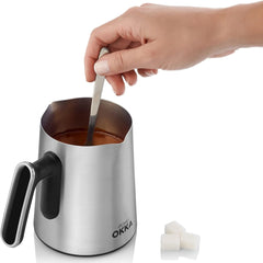 Arzum Okka Minio Pro Automatic Turkish Coffee Machine OK0010-K, Chrome