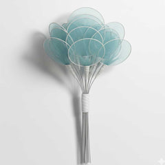 12 Stk. Delikate Deko-Picks „Mint Tüllzauber“ – 13 cm, ideal für Gastgeschenke & Braut-Accessoires (Kopie)