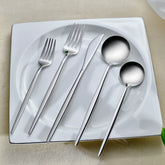 Karaca Orion Platin Besteckset, 84-teilig für 12 Personen