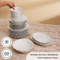 Karaca Rafaela 53-Teiliges 12-Personen Geschirrset