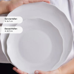 Karaca Rafaela 53-Teiliges 12-Personen Geschirrset