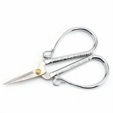 Dekoriert Schere Silber