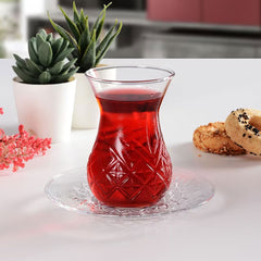 Pasabahce Timeless Teeglas Set 12-teilig für 6 Personen
