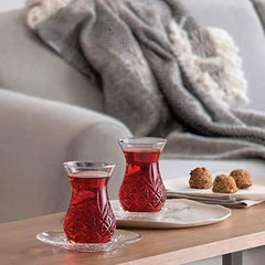 Pasabahce Timeless Teeglas Set 12-teilig für 6 Personen