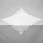 „Elegance Line“ Tischdecke – Creme Weiss