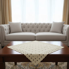 Deco Linen“ Tischdecke – Ecru