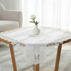 Royal Lace Tischdecke „Sekt“ – Elegante Häkeloptik