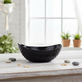 Karaca Turtle (Schildkröte) Schwarze Schale für Vorspeisen/Schwarzes Happchenschüssel