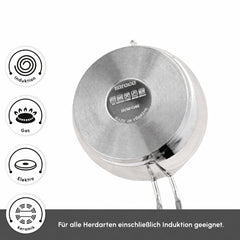 Karaca Urban Midi Teekannen-Set aus Edelstahl, 3-teilig
