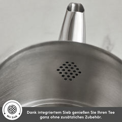 Karaca Urban Midi Teekannen-Set aus Edelstahl, 3-teilig