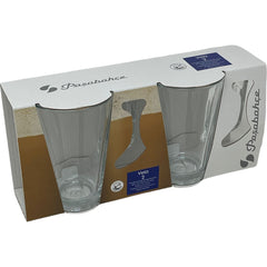 Pasabahce Vela Teeglas mit Henkel, 2er Set, Latte Macchiato, Irish Coffee, Punsch, Glühwein, Heiße Schokolade 250ml