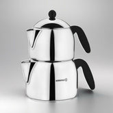 Korkmaz Orbit Maxi Teapot Tea Maker Induction Stainless Steel Caydanlik A038