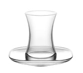 LAV Teegläser Set Zen – 12-teilig, mit Untertassen 170 ml