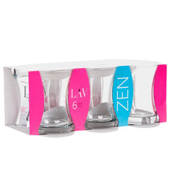 LAV ZEN313 155cc 6pcs ZEN Teeglas/Caybardagi/Tea Glass