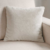 Fuzzy Kissen 16 Cream 45x45cm Kissen