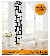Wandtattoo Cubic 47x264 cm