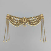 Fes Schmuck – Goldfarbener Fes-Aufsatz für Henna-Abend & Hochzeit