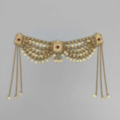 Fes Schmuck – Goldfarbener Fes-Aufsatz für Henna-Abend & Hochzeit