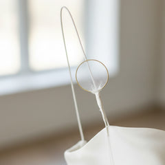 12 Stk. Delikate Deko-Picks "Goldener Tüllzauber" – 13 cm, Ideal für Gastgeschenke & Braut-Accessoires