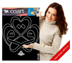 Sticker mural en velours Ikra 47X62cm