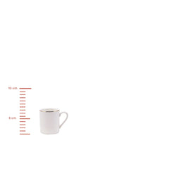 Karaca Elda 12 teiliges Kaffeetassen Set für 6 Personen