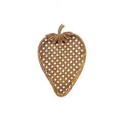 Karaca Nova Strawberrry (Strawberry) Decorative Plate 23x15 cm