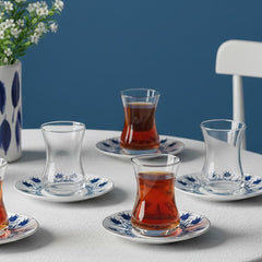 Karaca Iznik Bone China Teeset, 12-teilig