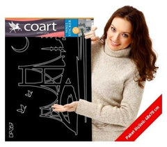 Sticker mural en velours Istanbul 195x43 cm