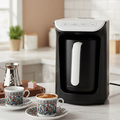 Karaca Hatır Koz Milky Türkische Kaffeemaschine, Weiss
