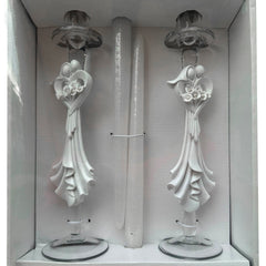 Mevlana candle holder set, 4 pieces