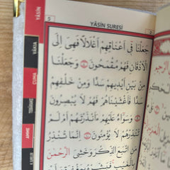 Gastgeschenke für Mevlüt, Samtüberzogene Yasin-Buch blau