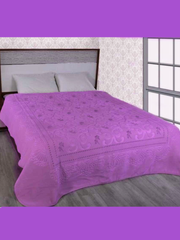 Couvre-lit Violet Couvre-lit Couverture 220x240cm