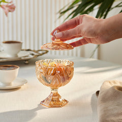 Karaca Home Louis Lokumschale Amber, 14,2 cm