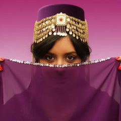 Fes Schmuck – Goldfarbener Fes-Aufsatz für Henna-Abend & Hochzeit