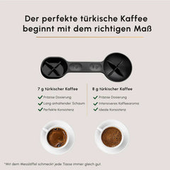 Karaca Hatır Hüps Düet Türkische Kaffeemaschine Weiss, 1400 W