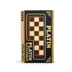 Backgammon / Tavla Platin Kaplama