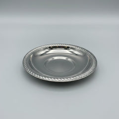 GÜLENC Rostfrei Teeteller-Set – 12 Stück Edelstahl