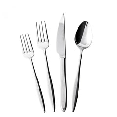 Karaca Ilıca cutlery set with fork, spoon and knife, 24 pieces